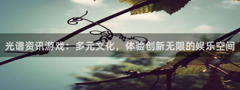 多彩娱乐官网登录：光谱资讯游戏：多元文化，体验创新无限的娱乐